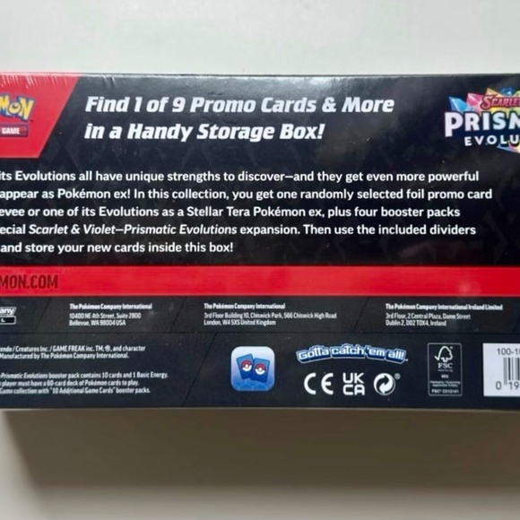 Pokémon Prismatic Evolutions Surprise Box Sealed - Picture 6 of 6